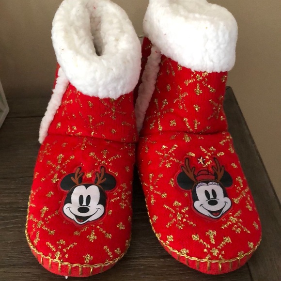 mickey and minnie slippers